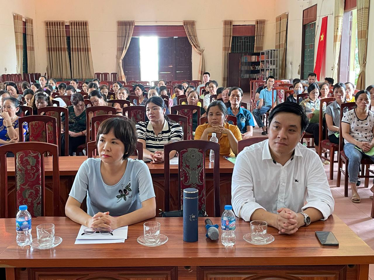 Bà Trần Thu Phương – Phó Trưởng phòng Đào tạo Trung tâm hỗ trợ DN Hà Nội, Sở Kế hoạch và Đầu tư TP Hà Nội.